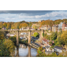Knaresborough the Viaduct 1000 Piece Jigsaw Puzzle; British Landmarks; Eco-Friendly, Gift for Adults & Families