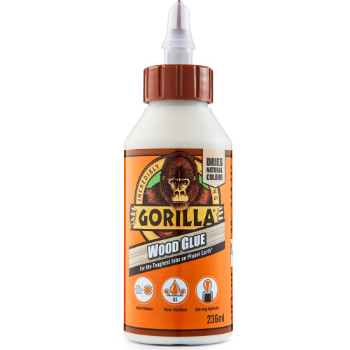 Gorilla 236ml Gorilla Waterproof Wood Glue