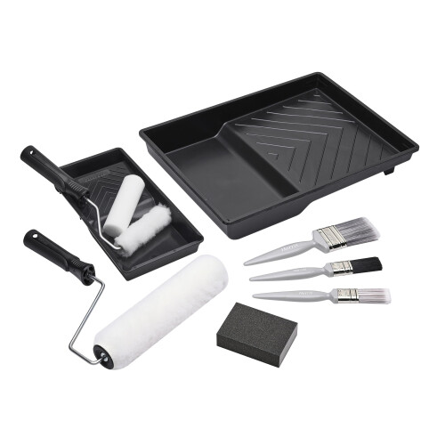 Harris Harris Walls & Ceilings Essentials Decorating Set | 11 Pieces | 9" Roller Sleeve
