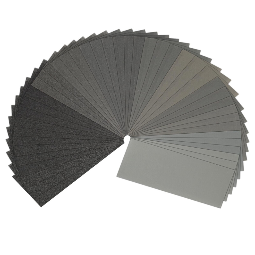 Stebruam Sandpaper 120 To 3000 Grits Wet And Dry Sandpaper For Cars Polishi 1025361169325
