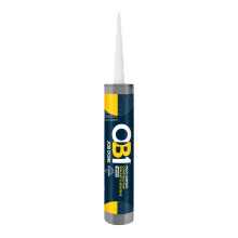 OB1 White Multi-Surface Construction Sealant & Adhesive - Hybrid Technology - Excellent Chemical Resistance - Water Resistant - Weather Resistant - F