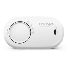 FireAngel FA3820 Carbon Monoxide Detector, 10-Year Life Sealed Battery Carbon Monoxide Alarm for Home and Travel, Portable CO Alarm Monitor, 1-Pack