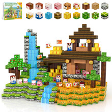 Kryzomat Magnetic Blocks, Magnetic Building Blocks 100 PCS, Toy Sets for Boys Girls, Magnet Blocks Farm for Kids Toddlers Birthday Christmas