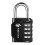 XShield 4-Digit Combination Padlock | Heavy-Duty Keyless Lock with 10,000 Code O 1