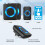TeckNet TECKNET Wireless Doorbell Doorbell IP65 Waterproof Twin Wall Plugin Co 5
