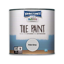 Johnstone's - Upcycling Tile Paint - Pale Grey - 750ml