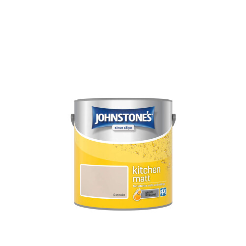 Johnstone's Johnstone's - Matt Kitchen Paint - Oatcake - 2.5L