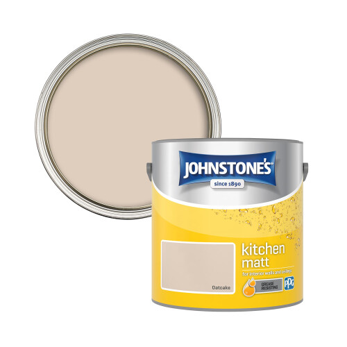 Johnstone's Johnstone's - Matt Kitchen Paint - Oatcake - 2.5L 1