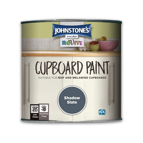 Johnstone's Johnstone's 431002 Cupboard Paint Shadow Slate 750 ml
