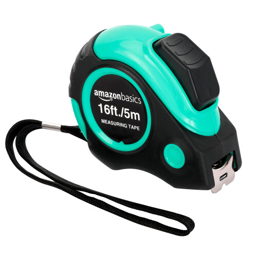 Amazon Amazon Basics Tape Measure - 4.8 m et, Turquoise