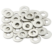 M3 Washers, M3 x 9mm Metal Flat Penny Washer Thickness 0.8mm- A2 304 Stainless Steel Washers (50Pack), AMLOOPH Large OD Plain Wide Metal Round Flat S
