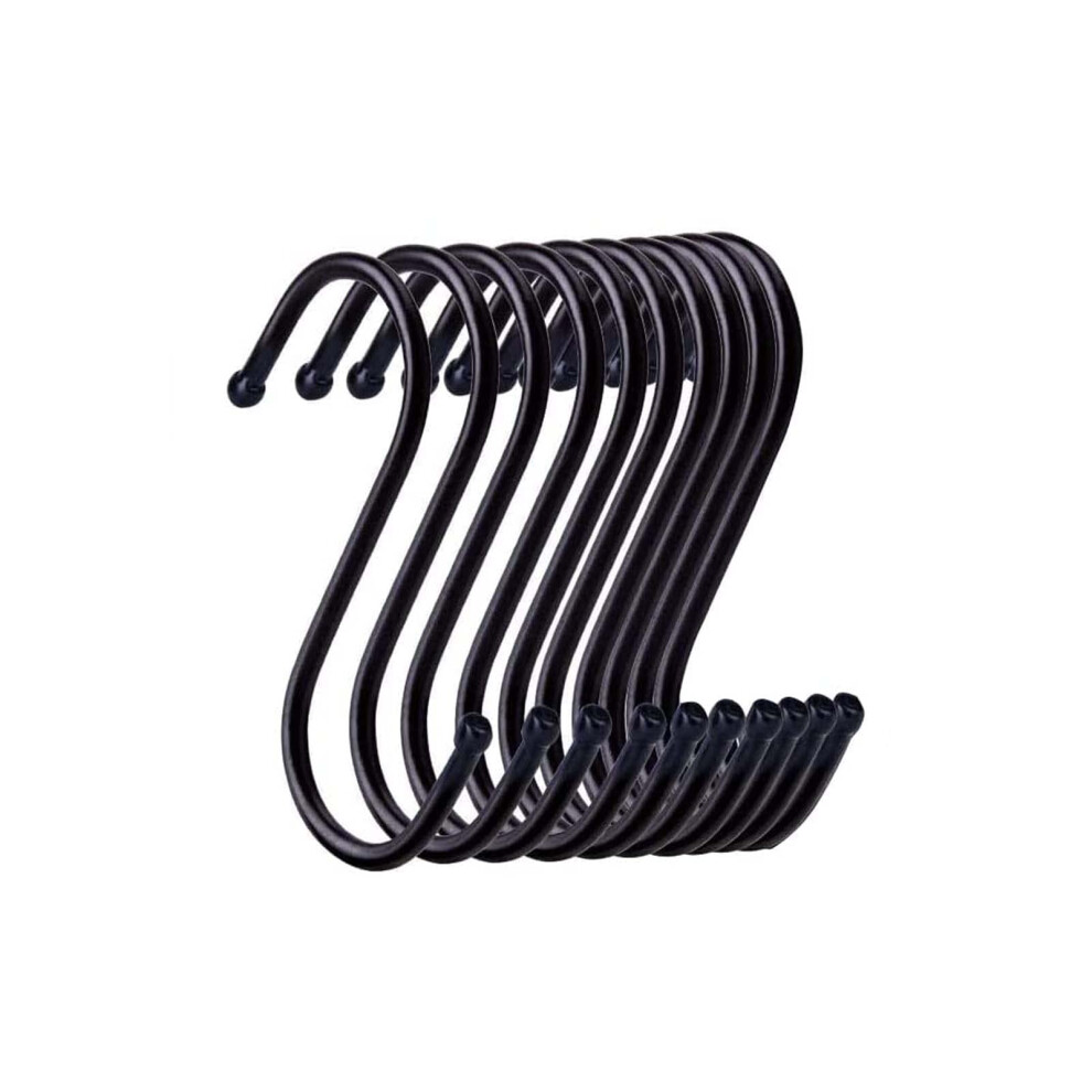 Yesmin 10 Pack In S Shaped Hooks Hanging Hooks Hangers For Bathroom, Bedroom, Of 5005616815029