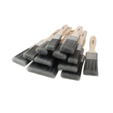 ProDec Decorator's Dozen 12 Piece Synthetic Paint Brush Set for a Smooth Finish Painting with Emulsion, Gloss, Satin Paints on Walls, Ceilings, Wood