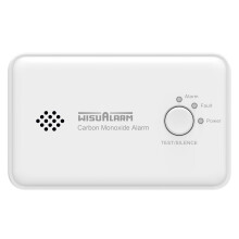 Carbon Monoxide Detector, 10 Years Battery Carbon Monoxide Alarm, CO Alarm with Test/Silence Button,Carbon-Monoxide-Detector Comforms to EN 50291 Sta