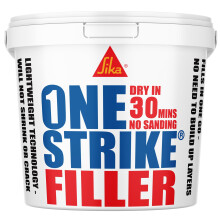 Sika One Strike Multi-Purpose Ready to Use Filler, White, 1 Litre