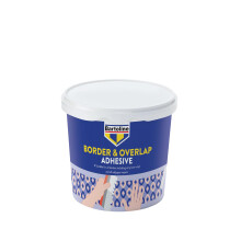 Bartoline Border & Overlap Adhesive 1kg, for 40m Border Wallpaper Adhesive for Decorative Borders & Vinyl, Fixes Seams & Repairs Ripped Wallcoverings