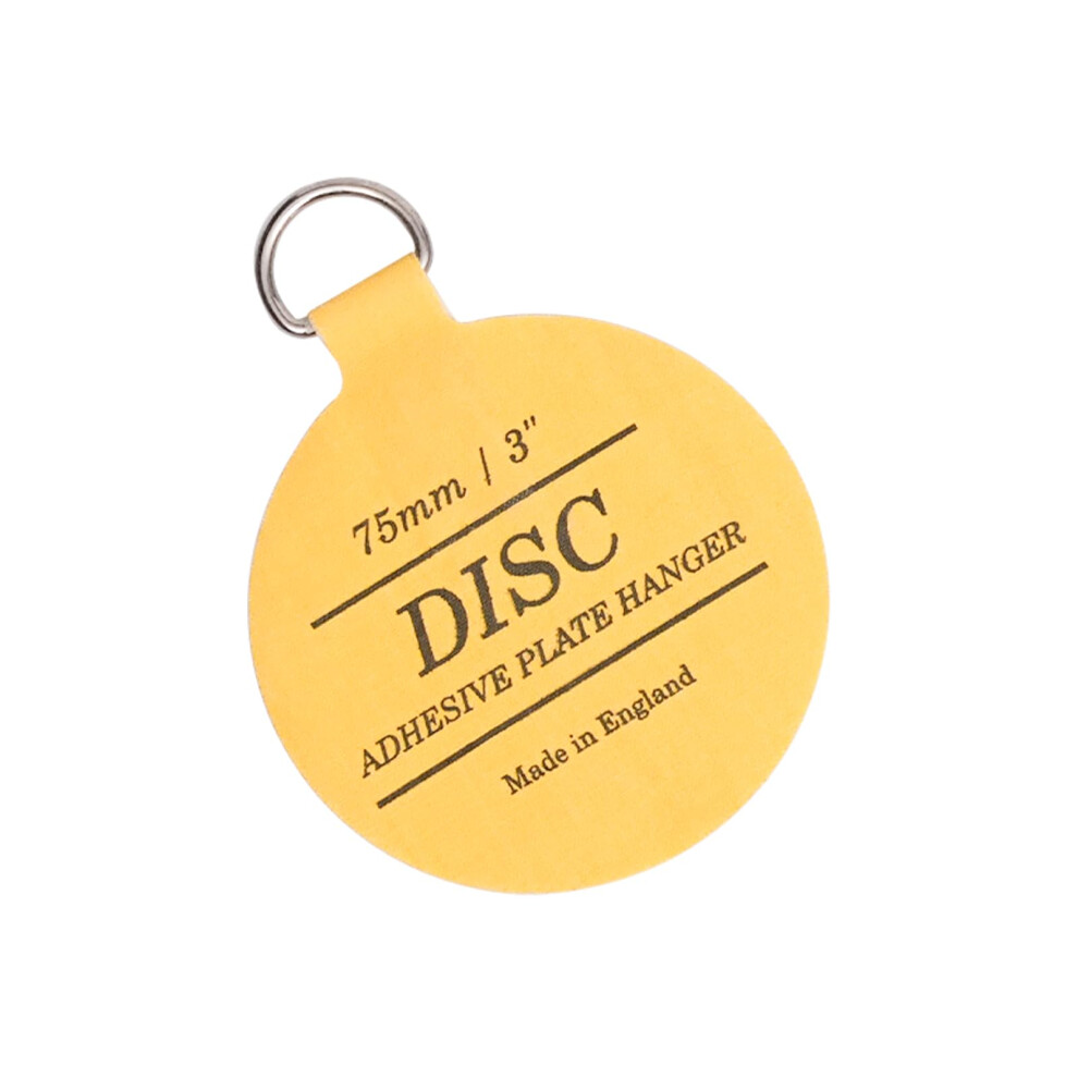 Disc Plate Hangers For Walls - Strong Invisible Plate Holder Self Adhesive Stick On Hooks Picture Hanging Wall Plate Holder (75Mm / 3'') 75863173