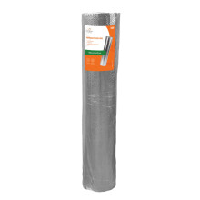 Orange packaging 150 cm x 25m Multi Purpose Insulation Roll, Heat Reflective Bubble Foil Roll Reflectors for Loft Insulation, Van DIY Projects at Hom