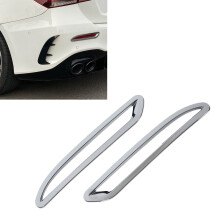 2 pezzi di copertura del parafango posteriore per nebbia in argento per Benz Classe A W177 V177 Sedan dal 2018+
