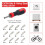 SHARDEN Multi Screwdriver 13-in-1 Screw Driver Adjustable Screwdriver Set Multitool All in One with Torx Security, Flat Head, Phillips, Hex 3