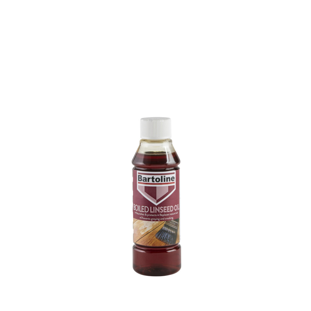 Bartoline Boiled Linseed Oil 250Ml Â Fastdrying Wood Protector For Softwood 8453120751000