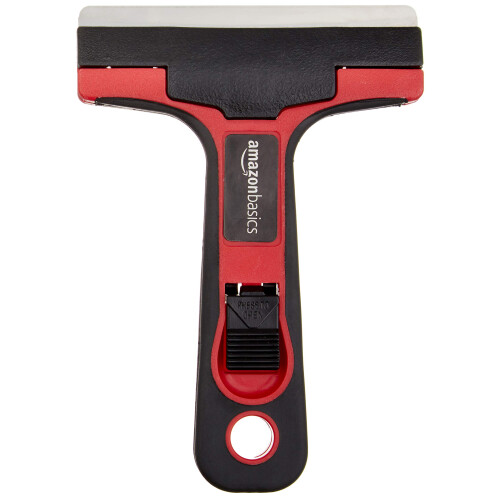 Amazon Amazon Basics 10.16 cm Glass and Tile Scraper with Soft Grip 2