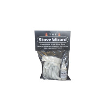 The Stove Wizard White Stove Rope Kit 12mm x 35m Long with Large 50ml