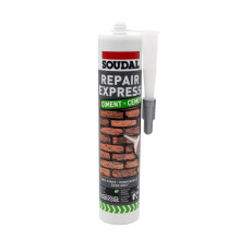 Soudal Repair Express Cement Arylic Polymer Textured Sealant - Dark Grey