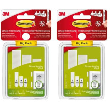 Command Picture Hanging Strips, Value Pack - 8 Sets L, 6 Sets M + 4 Sets S of Adhesive Strips - For Hanging Damage Free Framed Photos and Artwork (Pa