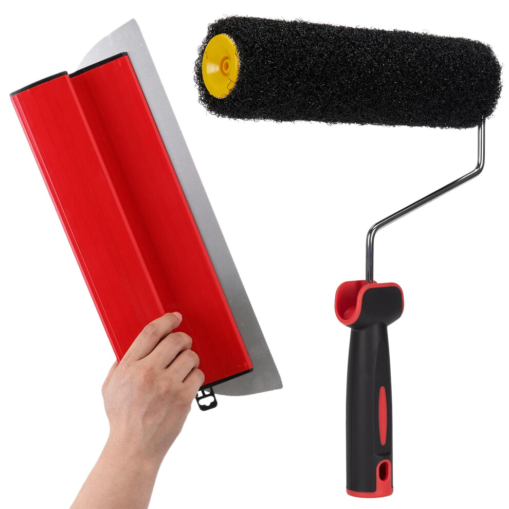 Drywall Skimming Blade Smoothing Spatula Plastering Wall Plastering Tools, High Grade Drywall Skimming Blade For Plastering (16Inch/40Cm With Paint R 11892267