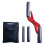 Amtech - 4-Size Interchangeable Brick Jointer Tool for Maintaining and Repairing Brickwork, Durable Cast Aluminium, Ergonomic Handle, Includes Nylon 1