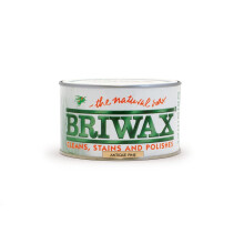Briwax Original Antique Pine 400g – Multi-Shade Wood Wax Polish | Ideal for Furniture Restoration & DIY Wood Projects