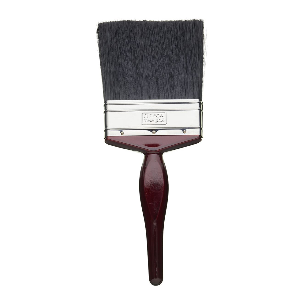 Fit For The Job 4" All Purpose Paint Brush For A Smooth Finish With Emulsion, Gloss And Satin Paints 19375847