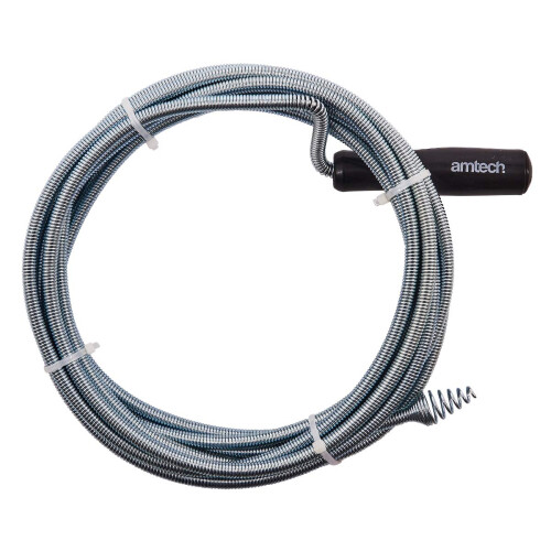 Amtech S1895 Flexible Drain Auger  Waste Pipe Unblocker 2