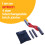 Amtech - 4-Size Interchangeable Brick Jointer Tool for Maintaining and Repairing Brickwork, Durable Cast Aluminium, Ergonomic Handle, Includes Nylon 2