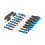 Amazon Amazon Basics 58-Piece Screwdriver Set, Precision Slotted, Phillips, Torx, Black 2