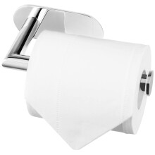 HITSLAM Toilet Roll Holder Self Adhesive Polished Chrome 304 Stainless Steel Stick on Toilet Paper Holder for Bathroom