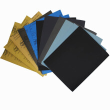 FEIHU 230X280mm Sandpaper 400 800 1200 2000 3000-10 Pieces of Sandpaper, Professional Sandpaper Set, Dry Wet paper Sandpaper for Cars, Wooden Furnitu