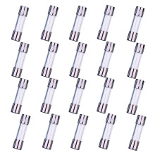 HUAREW F3AL250V 20 Pcs 5x20mm Fast-Blow Glass Fuse 3A 250V 0.2x0.78 inch time delay Fuse(Pack of 20 Pcs)