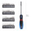 Amazon Amazon Basics 58-Piece Screwdriver Set, Precision Slotted, Phillips, Torx, Black 4