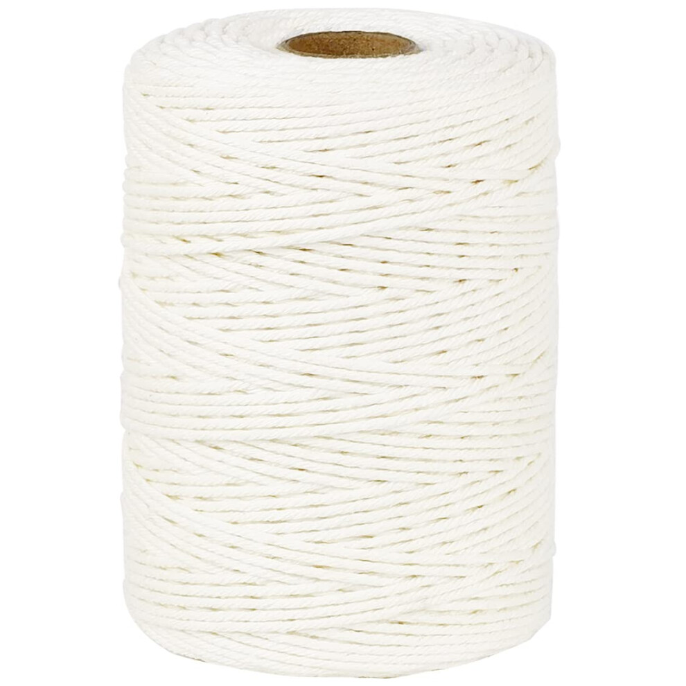 Perkhomy 213 M / 700 Feet Cotton Butchers Twine String 2Mm For Cooking, Food Safe Crafts, Bakers Kitchen, Butcher Meat, Turkey, Sausage, Roasting, Gi 42129288