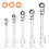 Amazon Amazon Basics Flexible Ratcheting Wrench Set - Metric, 5-Piece 5