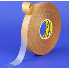 MILEQEE 1 Roll Double Sided Tape Heavy Duty, 0.59inx66FT(20m), Universal High Tack Strong Wall Adhesive with Fiberglass Mesh, Super Sticky Resistente