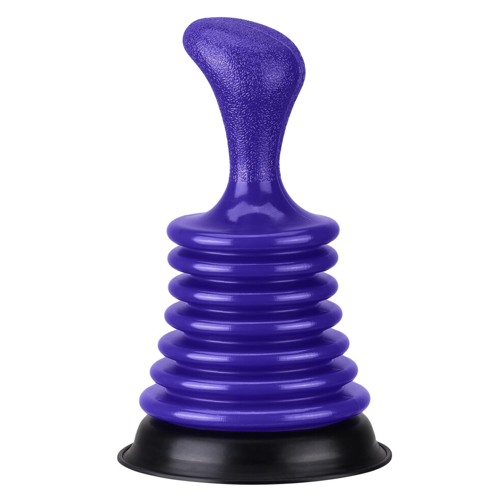 Luigi's Mini Sink Plunger For Unblocking Drains In Bathroom Kitchen Sink Bath And Shower - Small Powerful Commercial Style Plumbers Plunger 5051226990199