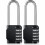 Combination Padlock Heavy Duty Lock - BeskooHome Weatherproof Padlock, Resettable Lock 1