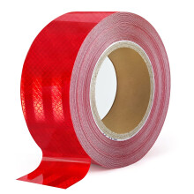 XFXIA Reflective Tape Waterproof, 2"X33ft Reflective Warning Sticker High intensity self-adhesive Safety Tape for Vehicles Car Trailers Night, Reflec