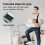 2 Step Ladder  Portable Folding Ladders  Lightweight Sturdy Steel Ladd 4