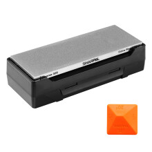 SHARPAL 162N Diamond Whetstone Knife Sharpener with Storage Base | 2 Side Grit Coarse 325 / Extra Fine 1200 | Diamond Sharpening Stone