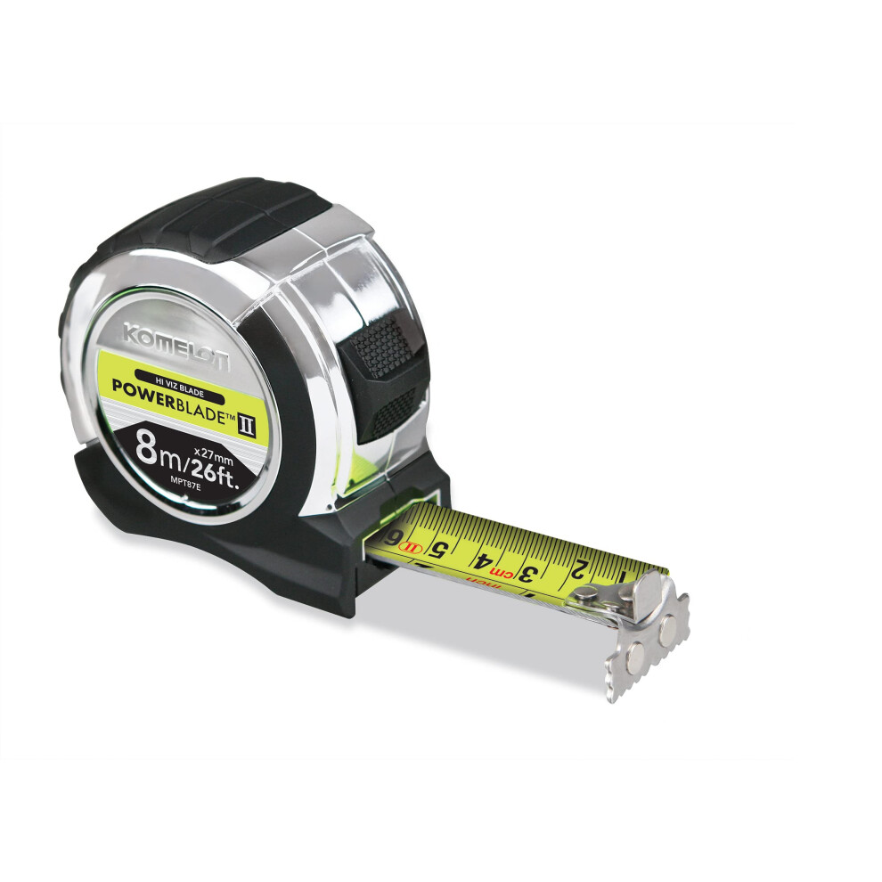 Komelon Mpt826e Powerblade Tape 8M / 26Ft (Width 27Mm), Multi, 8M/26Ft 12925469