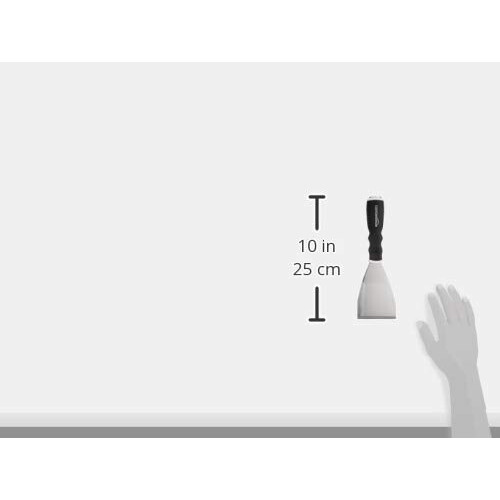 Amazon Amazon Basics Soft Grip, Heavy-Duty, Bent Scraper with Pole Socket & Hammer End, 7.62 cm 2